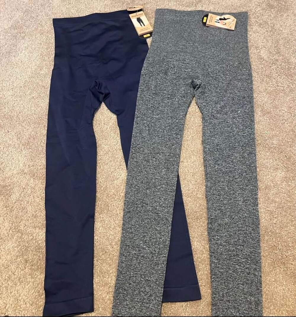 Shapermint Essentials High Waisted Shaping Leggings Size S 2-Pack